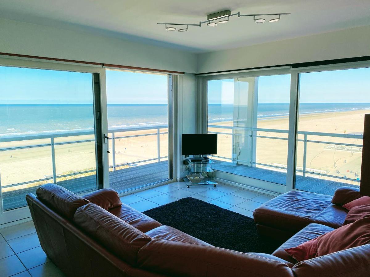 Seaview In The Sky @Depanne Apartment De Panne Bagian luar foto